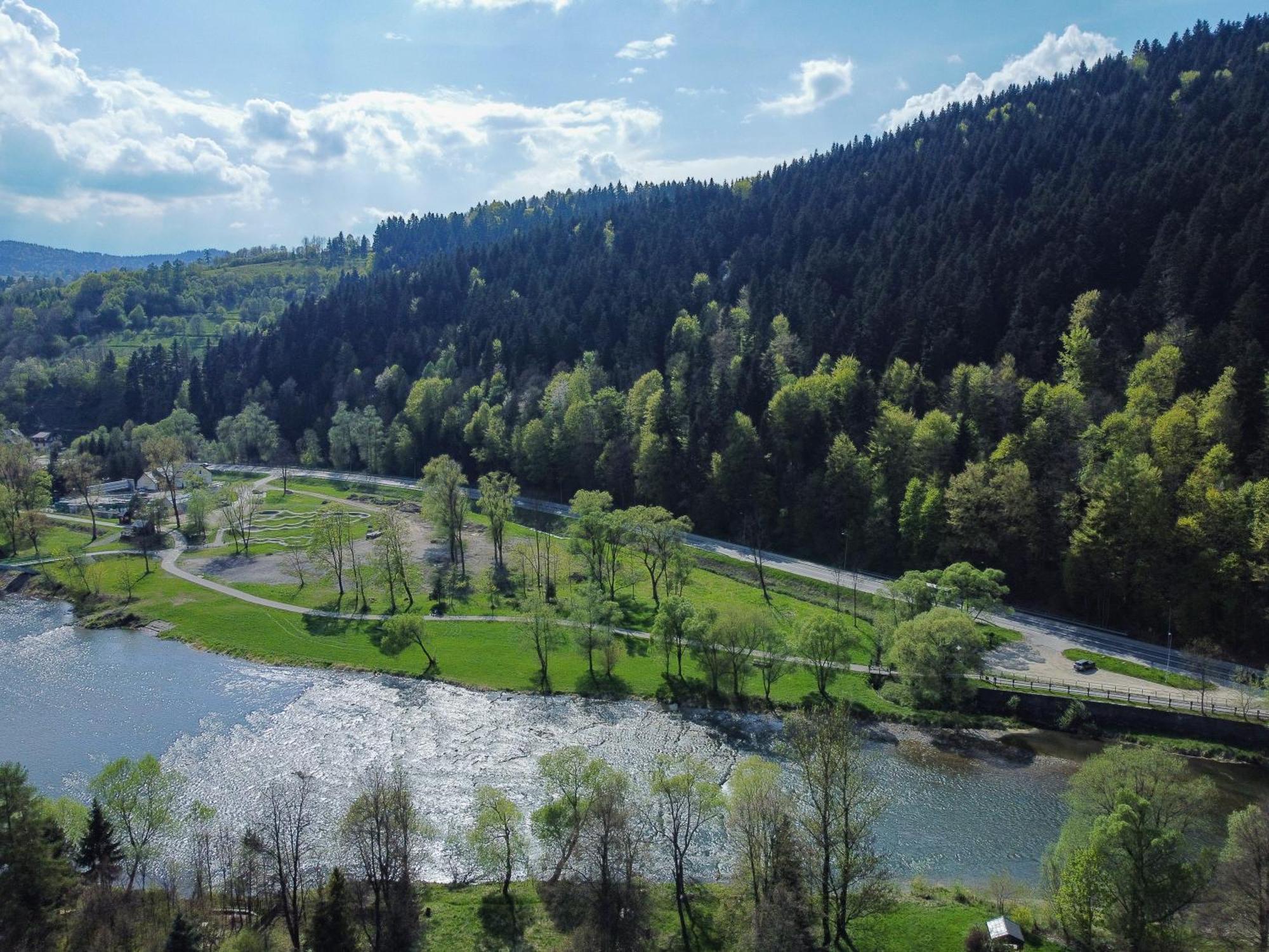 Sloneczne Domki Krościenko Exteriér fotografie