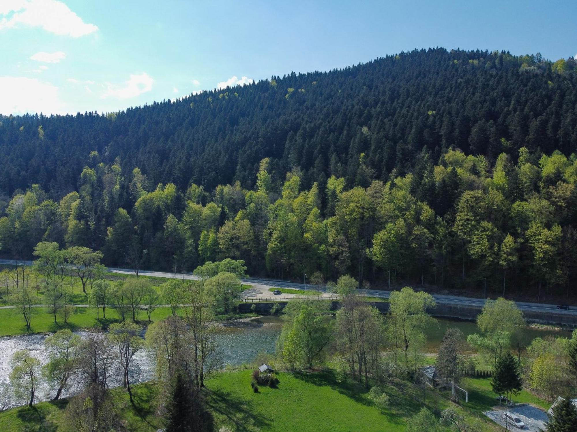Sloneczne Domki Krościenko Exteriér fotografie
